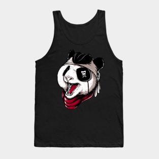 Panda Pirate Tank Top